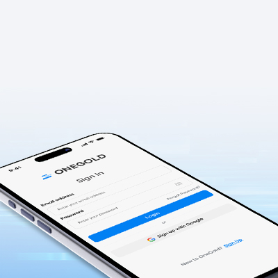 Registrazione di un account OneGold gratuito